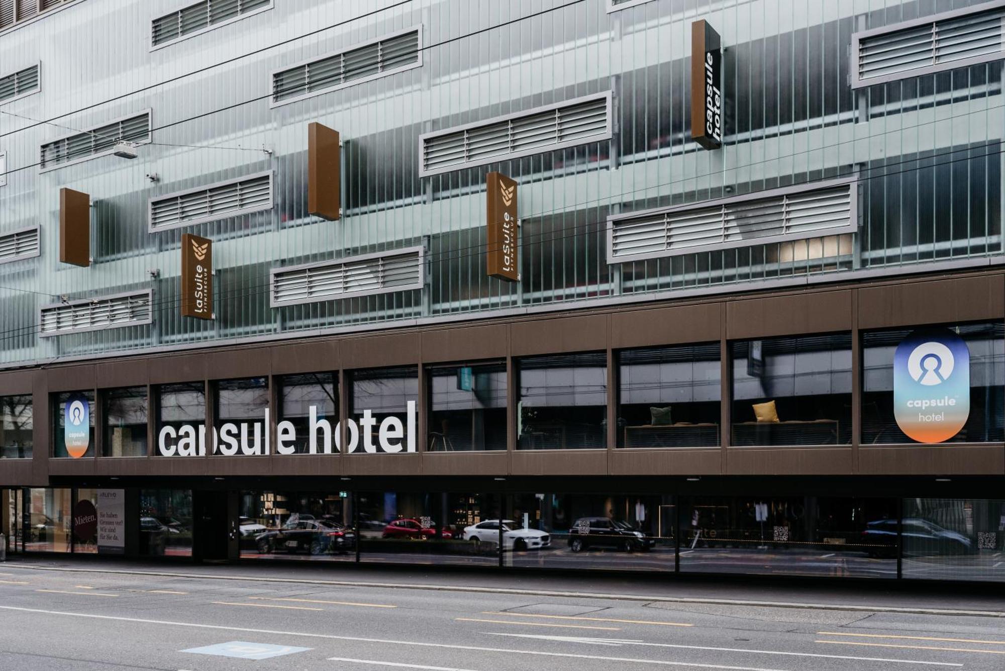 Capsule Hotel - Lucerne Old Town Exterior foto